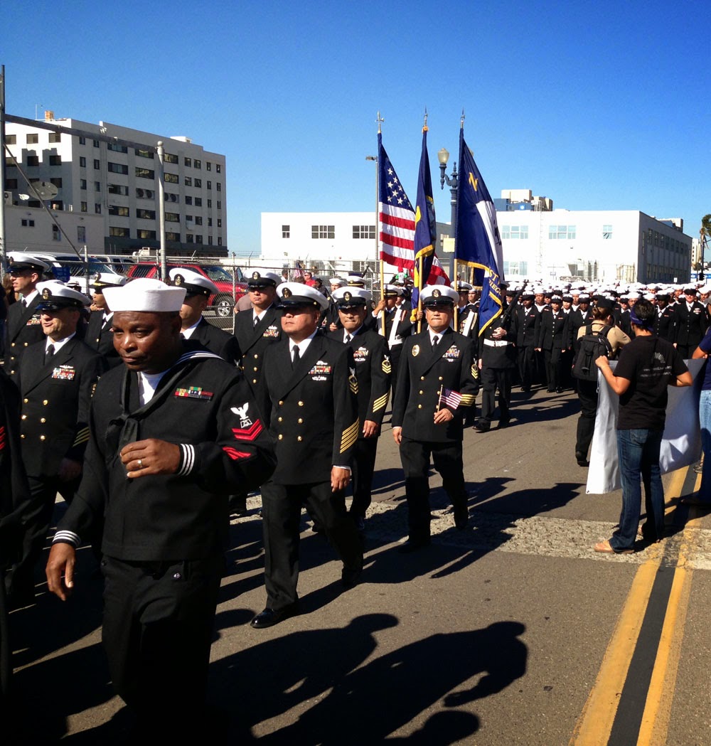 JustaCarGal Veteran's Day Parade, San Diego