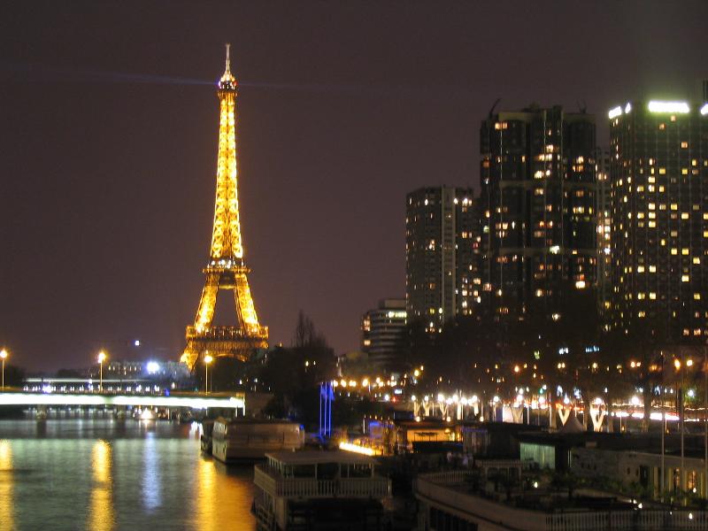 World Visits Paris At Night Attractions