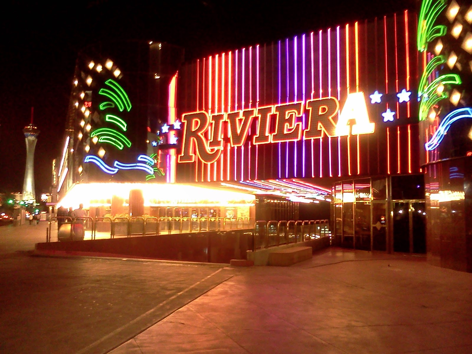 the ticket collector Crazy Girls the Riviera Hotel, Las Vegas